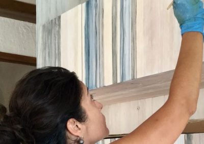 Mueble pintado a mano Lab Des Sens Atelier